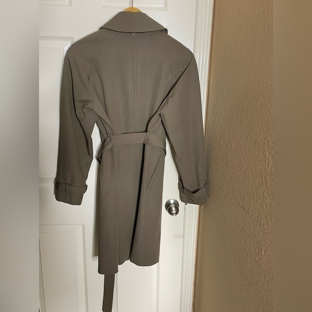 Women’s Orvis small Herringbone trench Coat​​​​​​​​​​​​​ - Picture 11 of 11